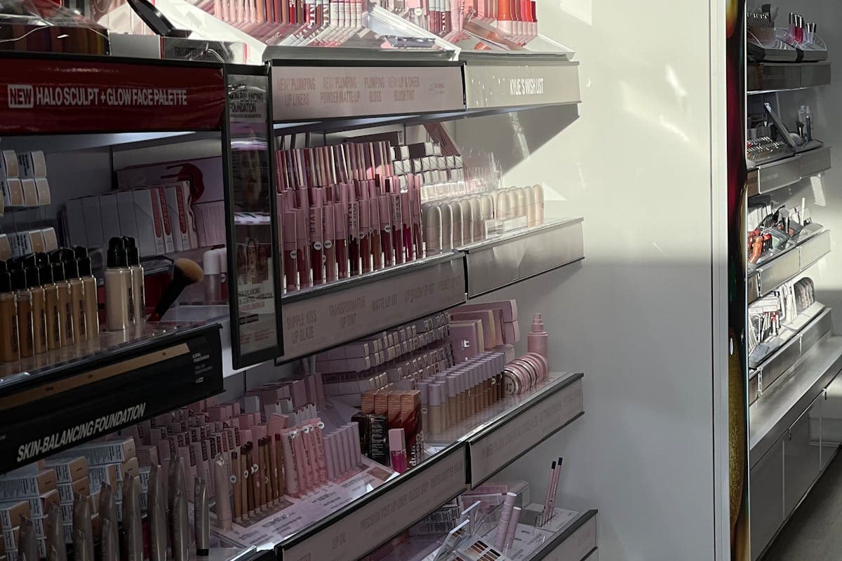 HBA pallets with cosmetics skincare and haircare from CVS and Walgreens liquidation